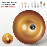 Industriële Hanglampen Retro | Zwart 28 cm | Set van 2 | Matzwart | In hoogte verstelbaar voor Keuken, Woonkamer, Eetkamer