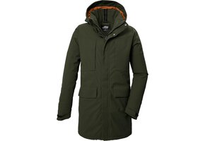 Herentuhe Parka met Afritsbare Capuchon - 52% Korting