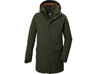 killtec Kow 80 Mn Prk heren Functionele parka/parka met afritsbare capuchon