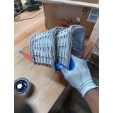 vidaXL Balkonbakken 2 st 40 cm wicker met PE-voering