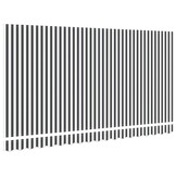 VidaXL Vervangingsdoek Zonnescherm Antraciet/Wit 380x195cm - 51% Korting