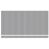 VidaXL Vervangingsdoek Zonnescherm Antraciet/Wit 380x195cm - 51% Korting
