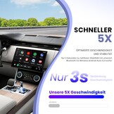 Draadloze Android Auto Adapter | Converteert bedraad naar draadloos | Snel Stabiel Plug & Play | Dualband Wi-Fi