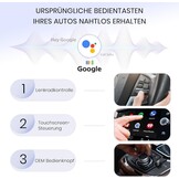 Draadloze Android Auto Adapter | Converteert bedraad naar draadloos | Snel Stabiel Plug & Play | Dualband Wi-Fi