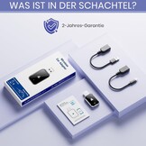 Draadloze Android Auto Adapter | Converteert bedraad naar draadloos | Snel Stabiel Plug & Play | Dualband Wi-Fi
