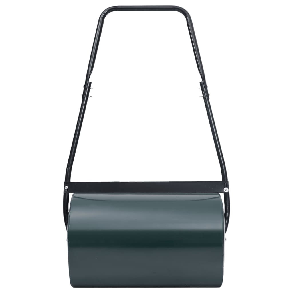 vidaXL Gazonroller 50 L 63 cm groen en zwart