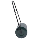 vidaXL Gazonroller 50 L 63 cm groen en zwart