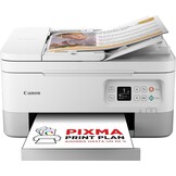 PIXMA TS7451i 3-in-1 WLAN-printer voor thuiskantoor, kopieerapparaat en scanner – compatibel met PIXMA Print Plan – afdrukken van foto's zonder rand – draadloos printen/scannen via de cloud en