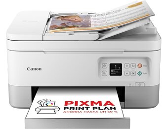 PIXMA TS7451i 3-in-1 WLAN-printer voor thuiskantoor, kopieerapparaat en scanner – compatibel met PIXMA Print Plan – afdrukken van foto's zonder rand – draadloos printen/scannen via de cloud en