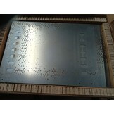 vidaXL Rookvrije vuurkom Roestkleurig 48 x 48 x 51 cm weervast staal