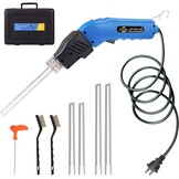 Komsepor piepschuimsnijder, elektrische hete-mes, schuimsnijder met Nichrome messen styrocutter 220-240 V met koelsysteem, geschikt voor piepschuim (Blauw-luchtkoeling 200W)