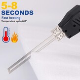 Komsepor piepschuimsnijder, elektrische hete-mes, schuimsnijder met Nichrome messen styrocutter 220-240 V met koelsysteem, geschikt voor piepschuim (Blauw-luchtkoeling 200W)
