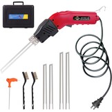 Komsepor piepschuimsnijder, elektrische hete-mes, schuimsnijder met Nichrome messen styrocutter 220-240 V met koelsysteem, geschikt voor piepschuim (Blauw-luchtkoeling 200W)