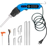Komsepor piepschuimsnijder, elektrische hete-mes, schuimsnijder met Nichrome messen styrocutter 220-240 V met koelsysteem, geschikt voor piepschuim (Blauw-luchtkoeling 200W)