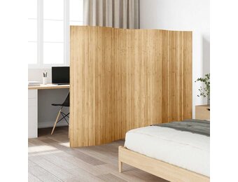 vidaXL Kamerscherm 250x165 cm bamboe natuurlijk