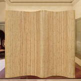 vidaXL Kamerscherm 250x165 cm bamboe natuurlijk