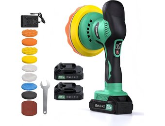 ETOOLAB Car Polisher, 8 Variable Speeds,Car Polishers and Buffers