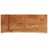 vidaXL Wastafelblad rechthoekig 140x60x2,5 massief acaciahout