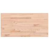 vidaXL Tafelblad rechthoekig 100x50x1,5 cm massief beukenhout
