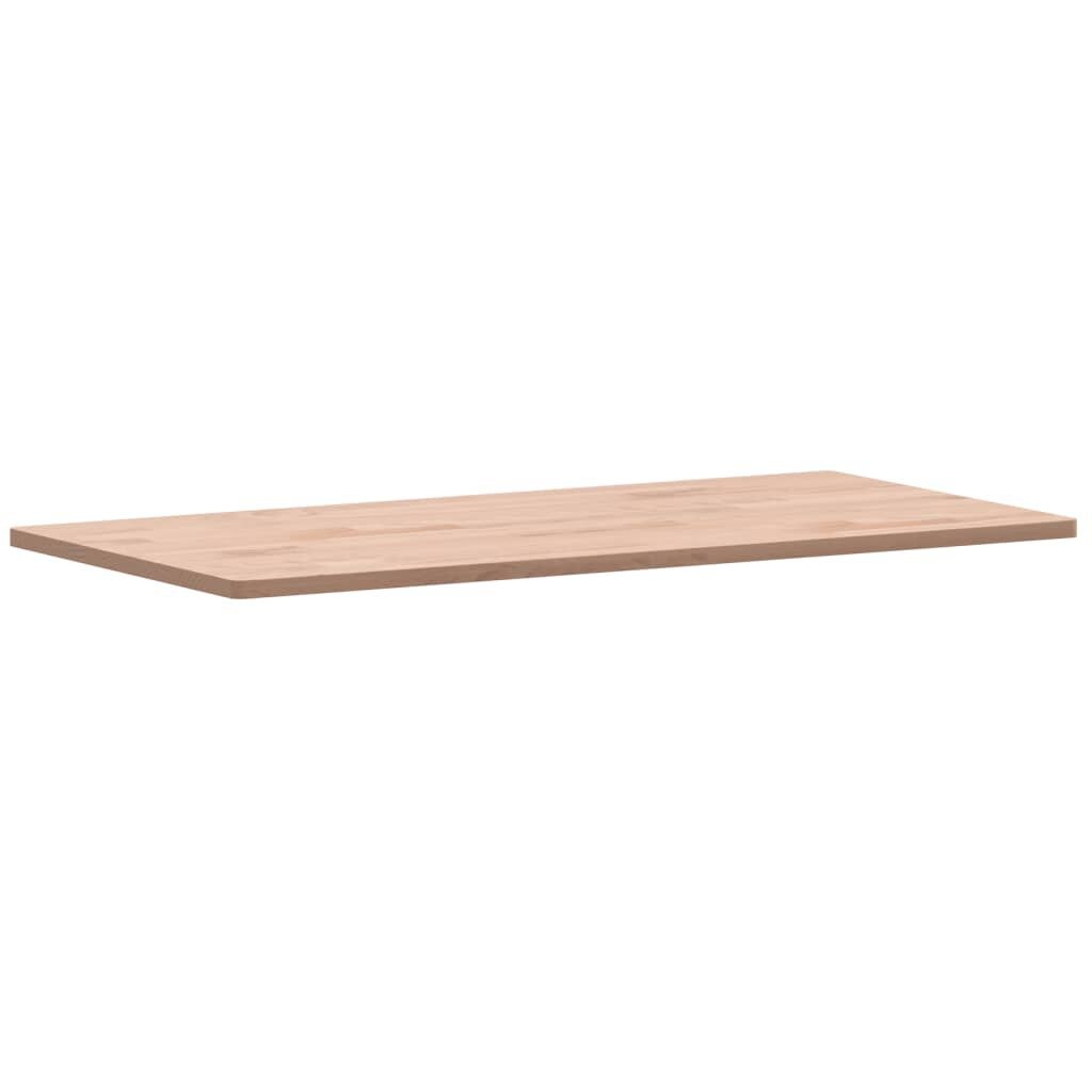 vidaXL Tafelblad rechthoekig 100x50x1,5 cm massief beukenhout