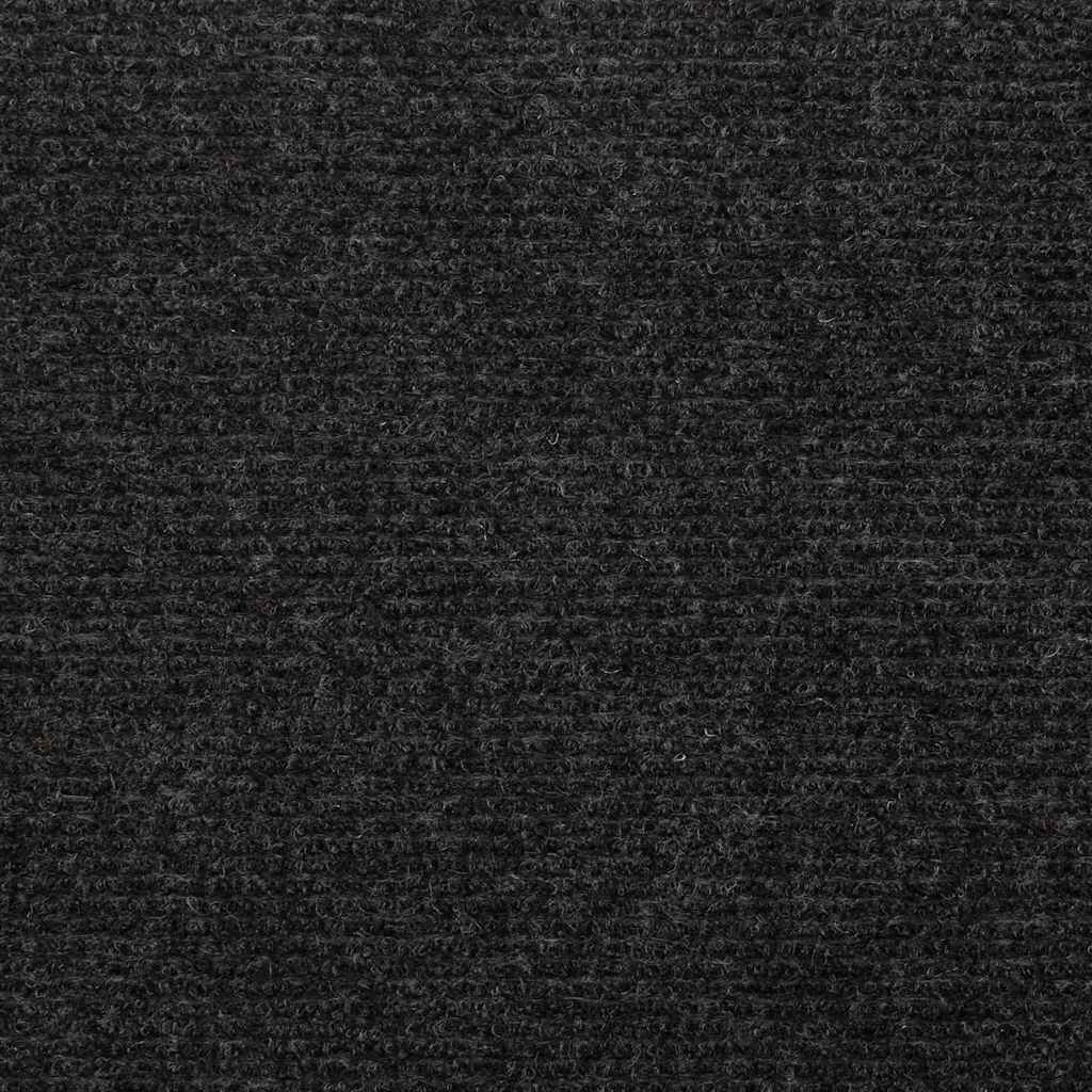 vidaXL Trapmatten zelfklevend 15 st 56x17x3 cm zwart