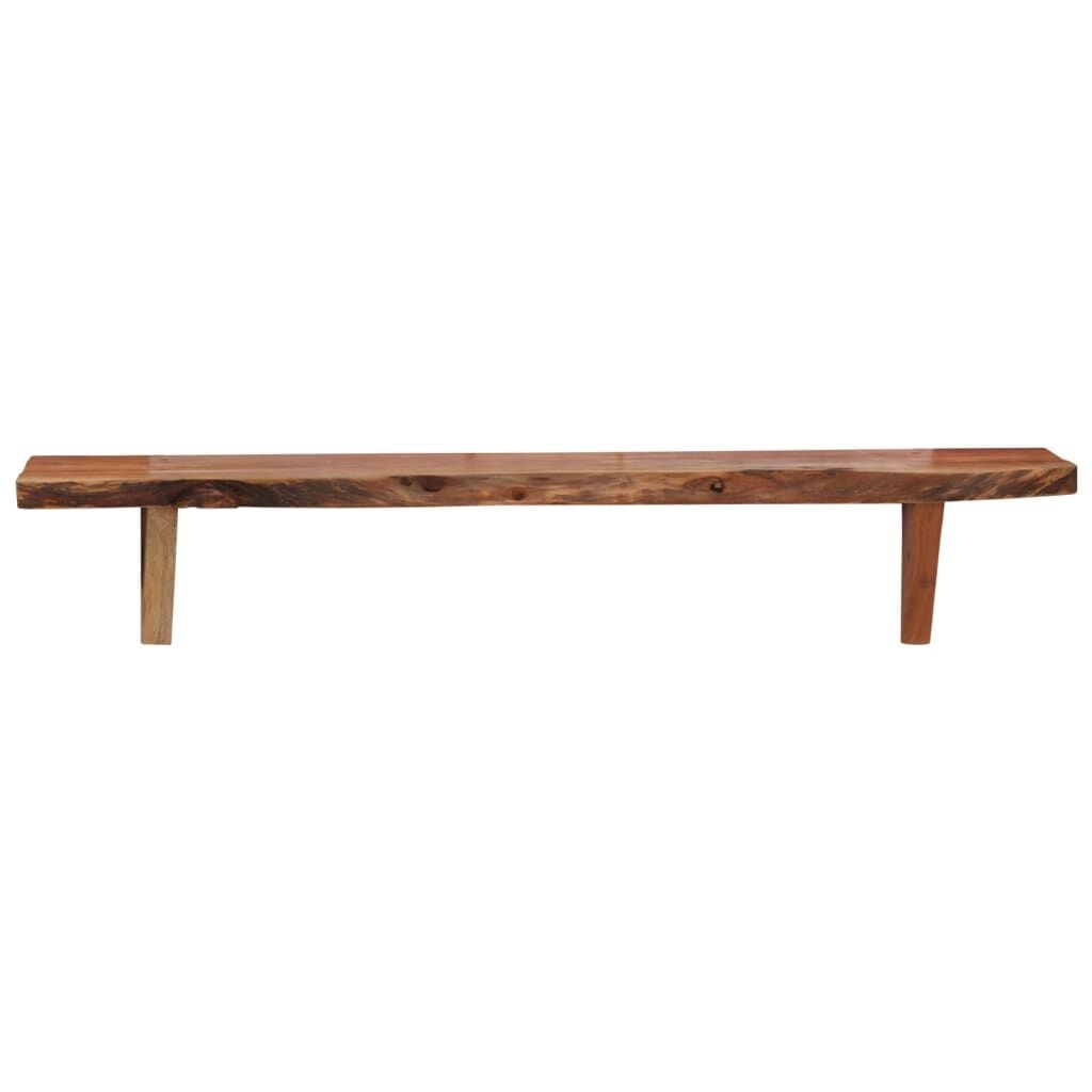 vidaXL Wandschappen 2 st 90x20x18 cm massief acaciahout
