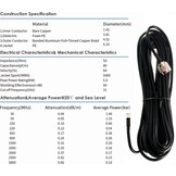 Kaser Externe 5G Richtantenne N78 Monoband (3300-3800MHz) MIMO Panel met 15dBi gain en 10m T240 kabel - Zwart
