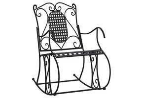 Zwarte Stalen Schommelbank 84 cm - 34% Korting!