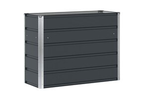 Plantenbak Staal Antraciet 100x40x75 cm - 40% Korting
