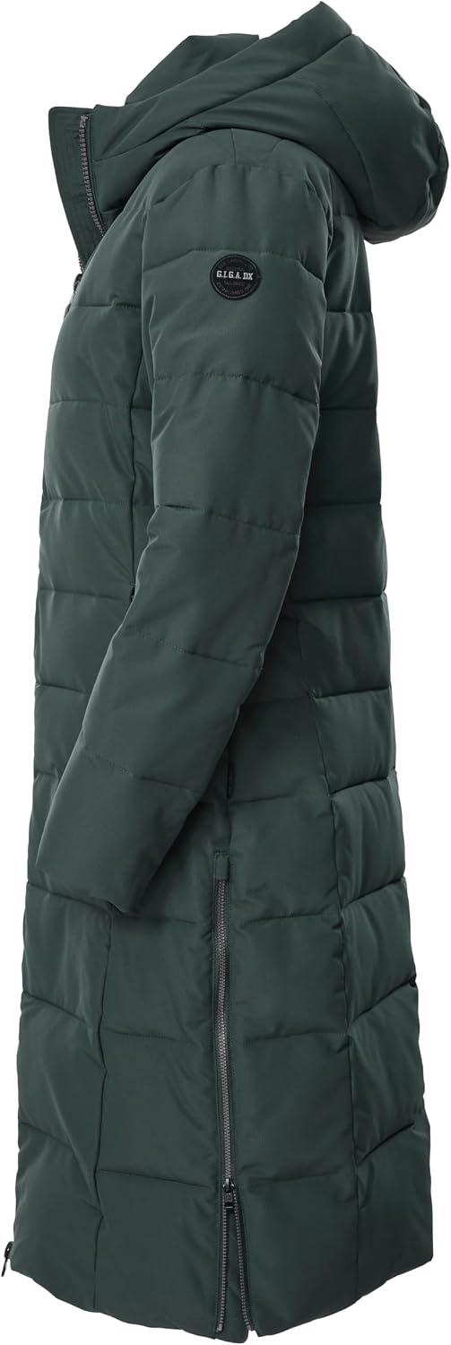 G.I.G.A. DX Gw 88 Wmn Qltd Ct Kapitone manto, kapitone parka/fonksiyonel manto, kuş tüyü görünümlü, kapüşonlu Kadınlar