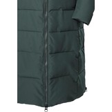 Dames Parka Steppmantel Donkerblauwgroen - Waterdicht & Ademend - 58% Korting