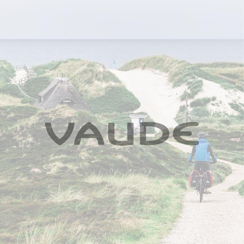 VAUDE Fietstassen voor bagagedrager Aqua Back 2 x 24 l, groen, 2 x achterwieltassen waterdicht, fietstas achter, eenvoudige bevestiging, Made in Germany