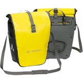 VAUDE Fietstassen voor bagagedrager Aqua Back 2 x 24 l, groen, 2 x achterwieltassen waterdicht, fietstas achter, eenvoudige bevestiging, Made in Germany