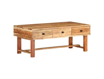 Salontafel Massief Acaciahout 100x50x40cm - 61% Korting