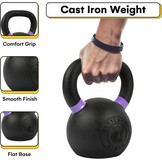 Kettlebell met Poedercoating 4-48 kg | Duurzaam en Ergonomisch | 41% Korting