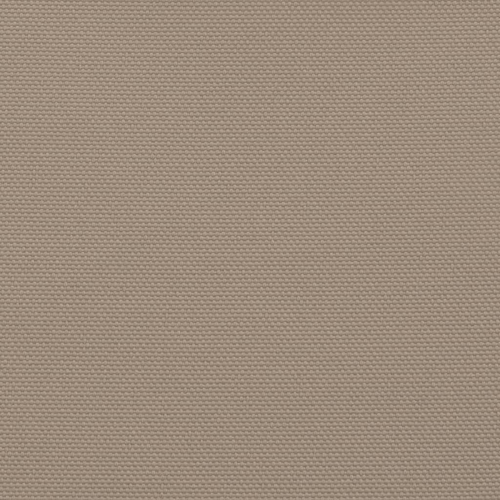 vidaXL Zonnescherm rechthoekig 3x6 m oxford stof taupe