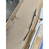Autobed - Kinderbed - 140x70cm - met matras - paarsblauw