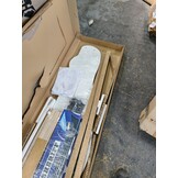 Autobed - Kinderbed - 140x70cm - met matras - paarsblauw