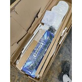 Autobed - Kinderbed - 140x70cm - met matras - paarsblauw