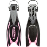 Cressi Adult Powerful Efficient Open Heel Scuba Diving Fins | Frog Plus: made in Italy