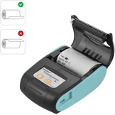 Draagbare bonnenprinter 58mm Pt-210 voor Retail Horeca Logistiek | Bluetooth iOS Android | 1500mAh accu 8u werktijd | Incl. 10 papierrollen