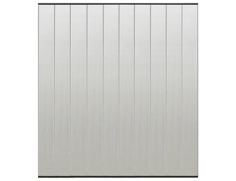 vidaXL Vliegengordijn 10-delig 240x240 cm mesh zwart