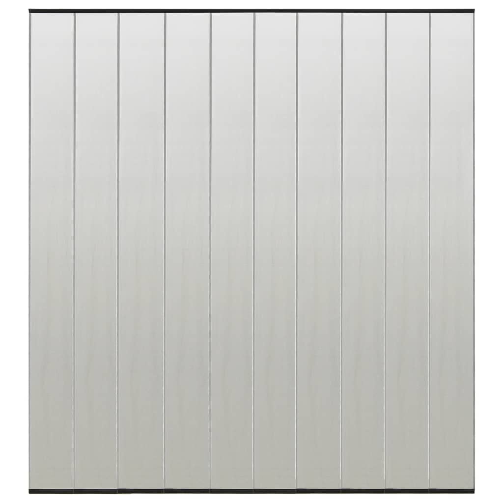 vidaXL Vliegengordijn 10-delig 240x240 cm mesh zwart