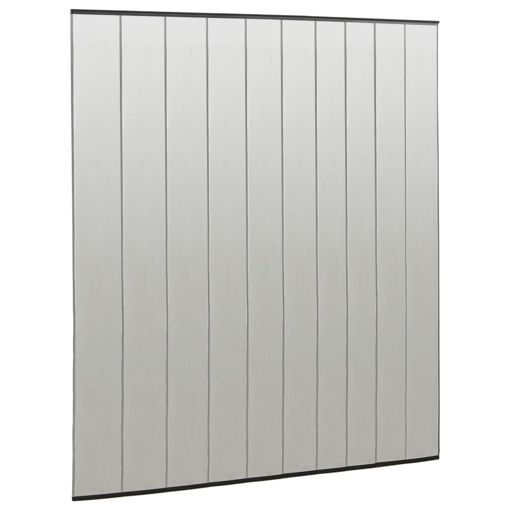 vidaXL Vliegengordijn 10-delig 240x240 cm mesh zwart