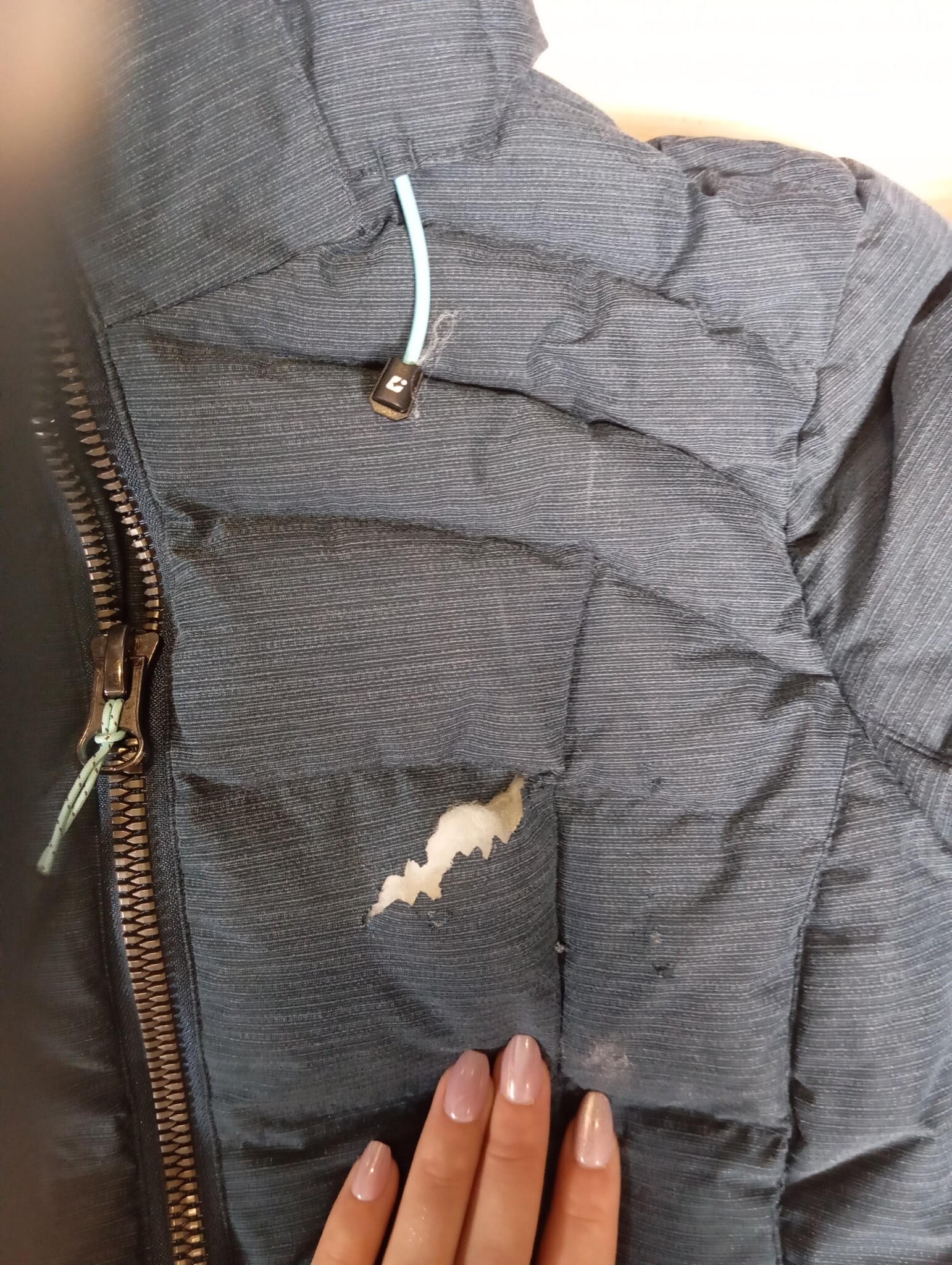 killtec Skane Wmn Quilted Prk dames Gewatteerde parka/parka met afritsbare capuchon
