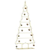 Moderne Metalen Kerstboom 150cm Zwart - 78% Korting