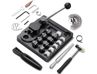 Ring- & Oorbelbuiger Set met 12 Matrijzen - 35% Korting