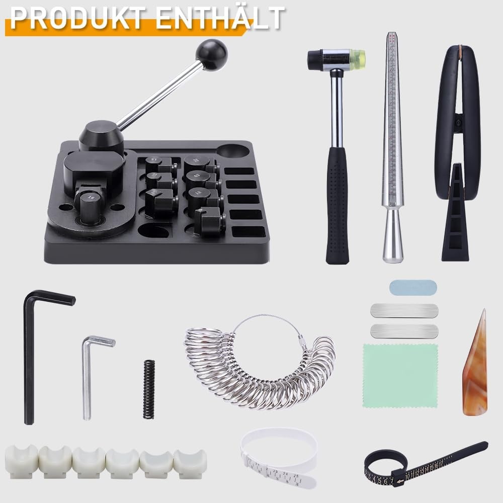 Ring- & Oorbelbuiger Set met 12 Matrijzen - 35% Korting