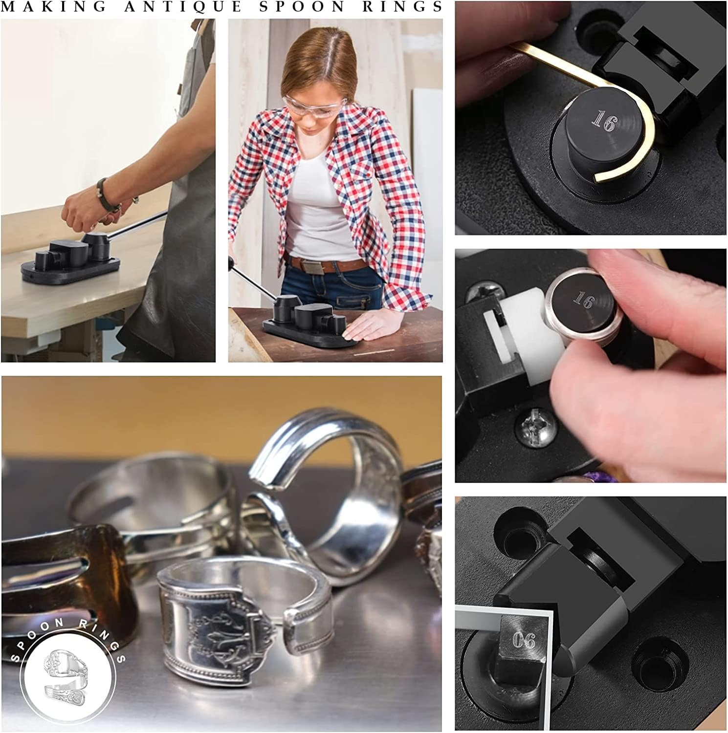 Ring- & Oorbelbuiger Set met 12 Matrijzen - 35% Korting