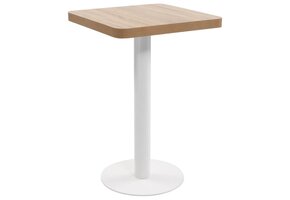 Bistrotafel 50x50cm Lichtbruin - 34% Korting!